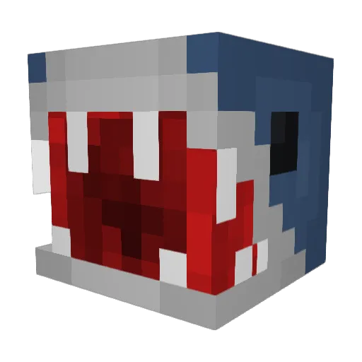 hockeyshark11 Minecraft avatar head, 3D render