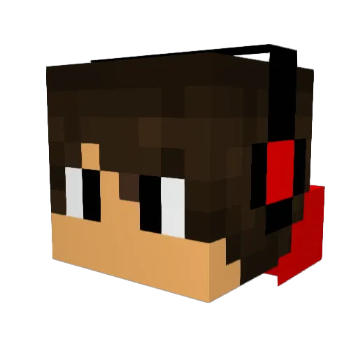 hodaniel123 Minecraft avatar head, 3D render