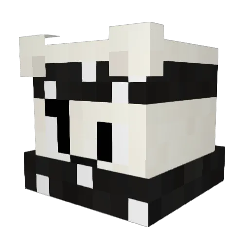 hoedassindTns Minecraft avatar head, 3D render