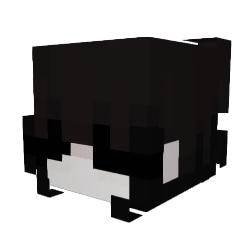 hoesmqd Minecraft avatar head, 3D render