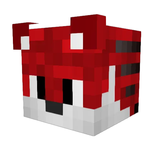 hogancp Minecraft avatar head, 3D render
