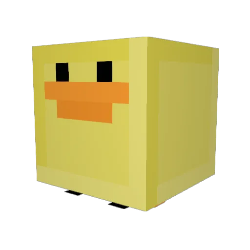hogne8 Minecraft avatar head, 3D render