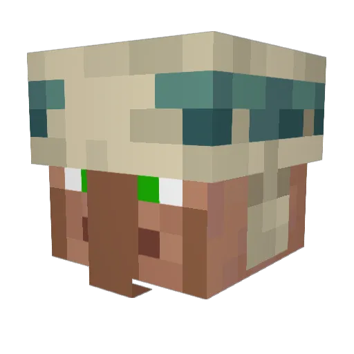 hogrider42442 Minecraft avatar head, 3D render