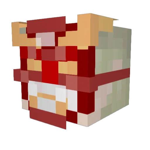hogswatch Minecraft avatar head, 3D render