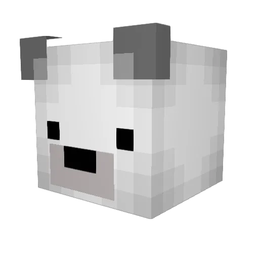 hogwarts_jaguar Minecraft avatar head, 3D render