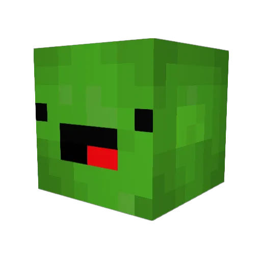 hoitok Minecraft avatar head, 3D render