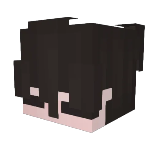 holaengi2_ Minecraft avatar head, 3D render