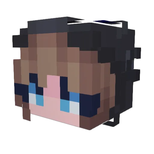holdjaromacska Minecraft avatar head, 3D render