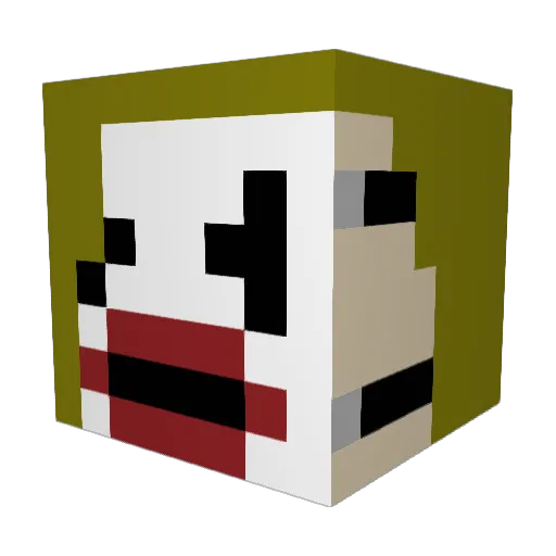 holisaicu Minecraft avatar head, 3D render