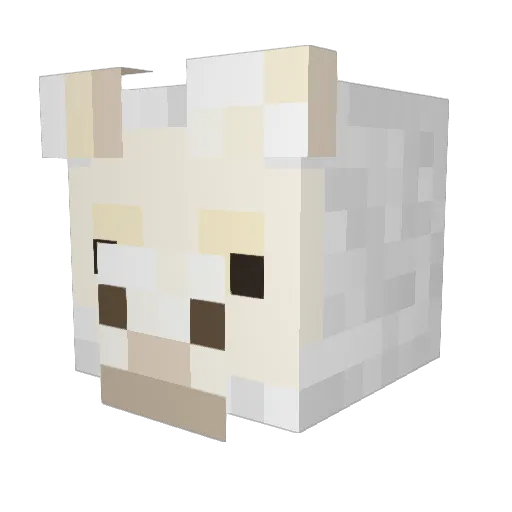 holkie99 Minecraft avatar head, 3D render