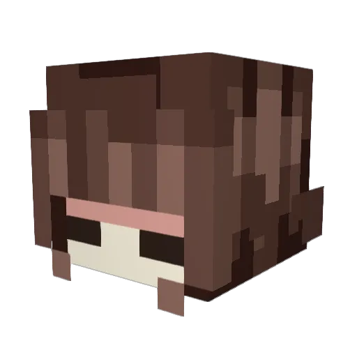 holly_339 Minecraft avatar head, 3D render