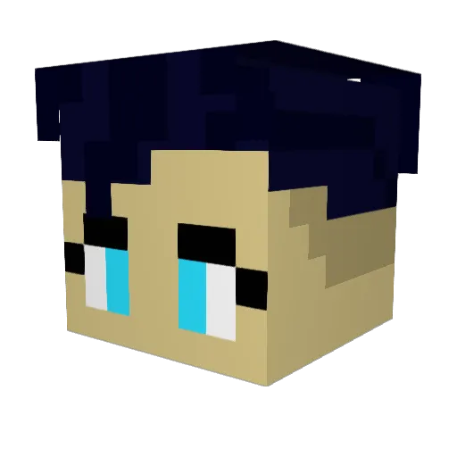 hollyh02 Minecraft avatar head, 3D render