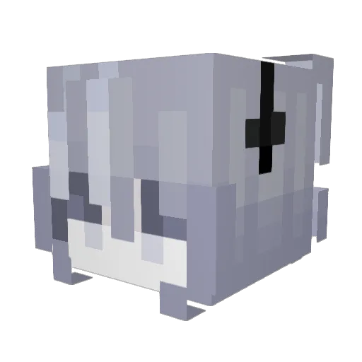 holoihfa Minecraft avatar head, 3D render