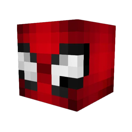 holoway42 Minecraft avatar head, 3D render