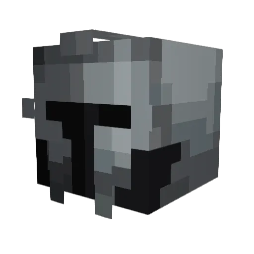holsterfob Minecraft avatar head, 3D render