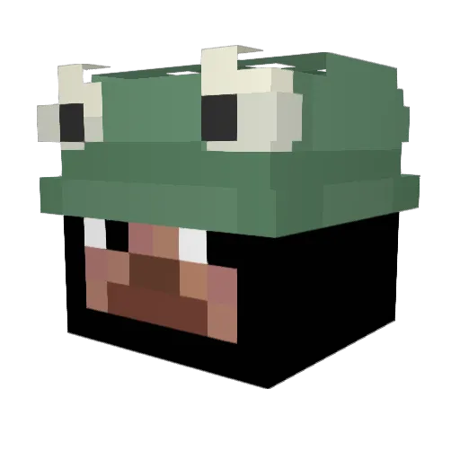 holt78 Minecraft avatar head, 3D render