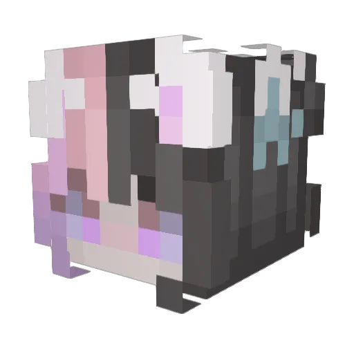 holycat79 Minecraft avatar head, 3D render