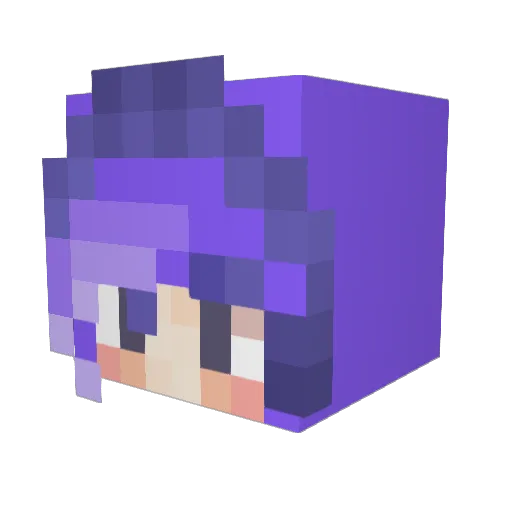 holycow147 Minecraft avatar head, 3D render