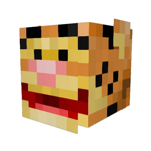 holydevil0806 Minecraft avatar head, 3D render
