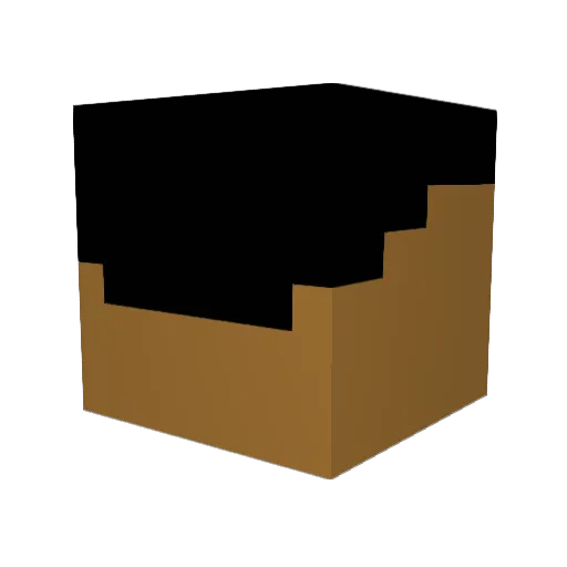 holyelijahYT Minecraft avatar head, 3D render