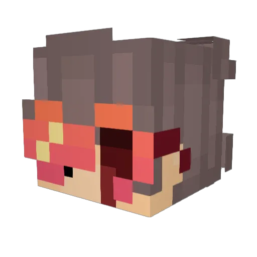 holyghost44 Minecraft avatar head, 3D render