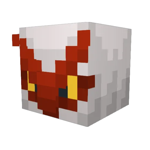 holziger_Stamm Minecraft avatar head, 3D render