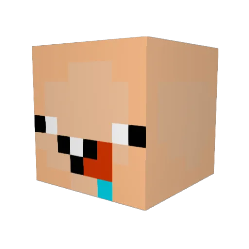 homerfyr Minecraft avatar head, 3D render