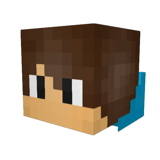 homerxd567 Minecraft avatar head, 3D render
