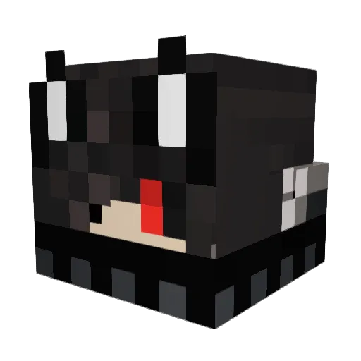 homisidalLiu Minecraft avatar head, 3D render