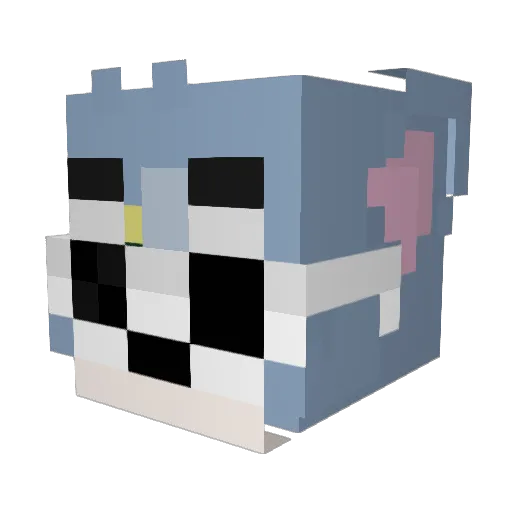 honardo Minecraft avatar head, 3D render