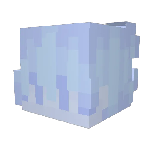 honbadger Minecraft avatar head, 3D render