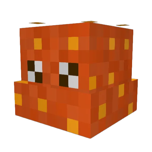 hondry Minecraft avatar head, 3D render