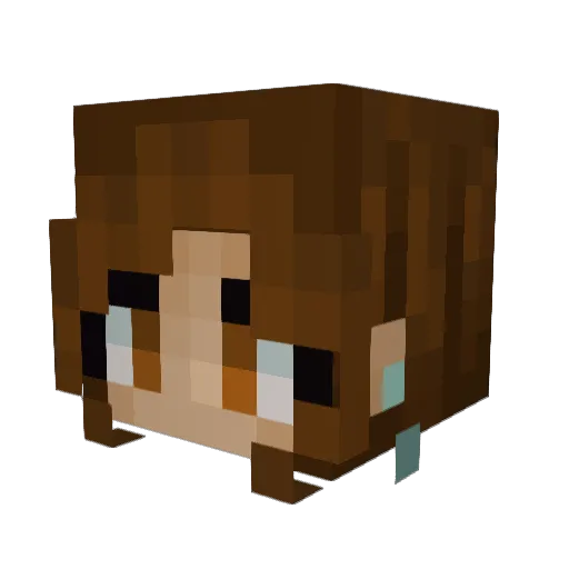 hones_ Minecraft avatar head, 3D render
