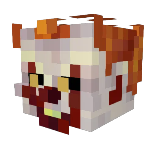 honey467258 Minecraft avatar head, 3D render