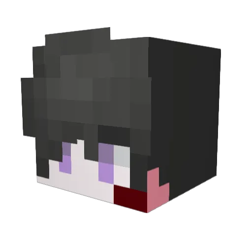 honeybee509 Minecraft avatar head, 3D render