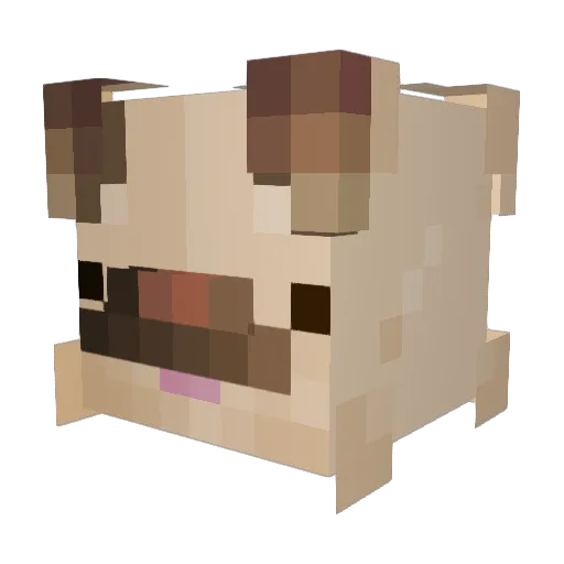 honeycombs_lover Minecraft avatar head, 3D render
