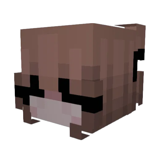 honeydewlover Minecraft avatar head, 3D render