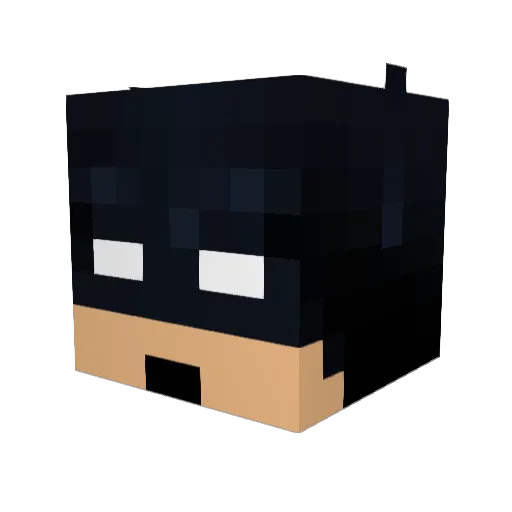honeydewrox Minecraft avatar head, 3D render