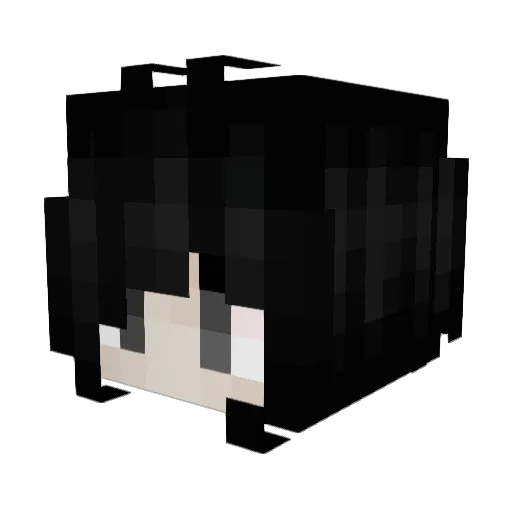 honeyedmoon Minecraft avatar head, 3D render