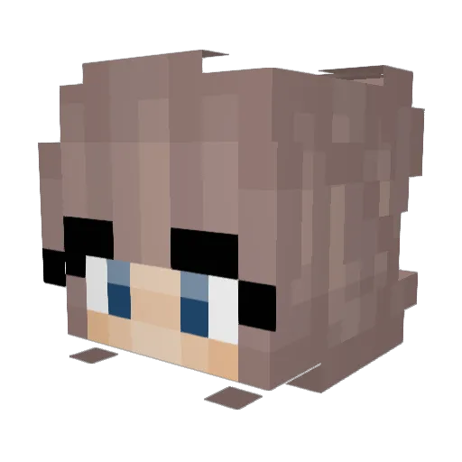 honeyeve_ Minecraft avatar head, 3D render