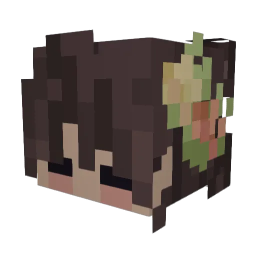 hongabonga14 Minecraft avatar head, 3D render