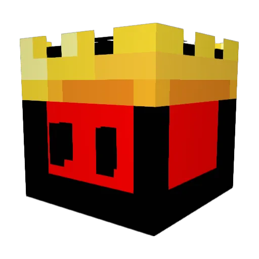 hongshifen Minecraft avatar head, 3D render
