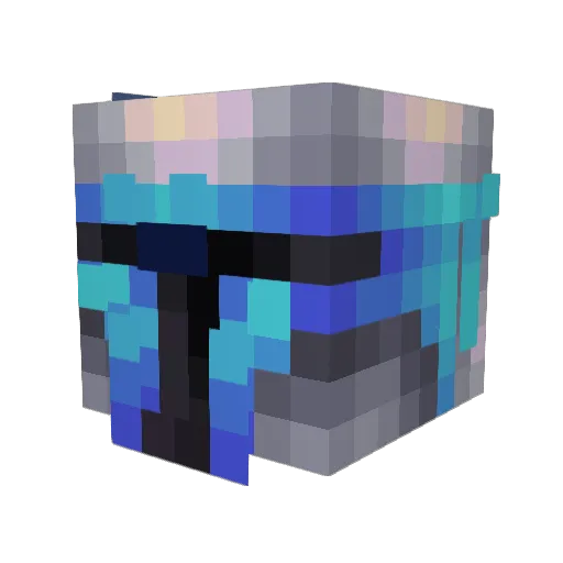 honigpudding Minecraft avatar head, 3D render