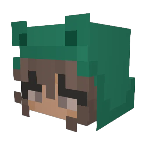 honk_kayla1 Minecraft avatar head, 3D render