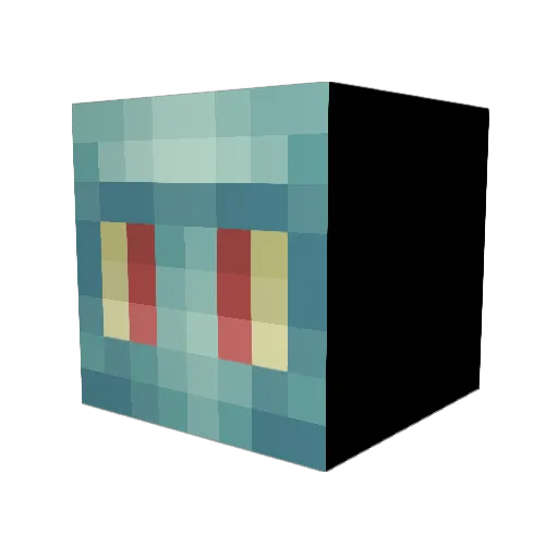 honkwonkgoose Minecraft avatar head, 3D render