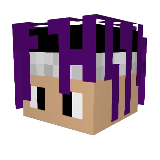 honorarycanary Minecraft avatar head, 3D render