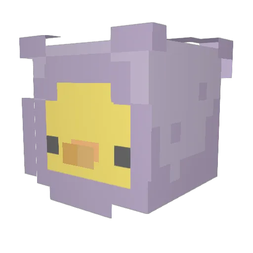 honsool93 Minecraft avatar head, 3D render
