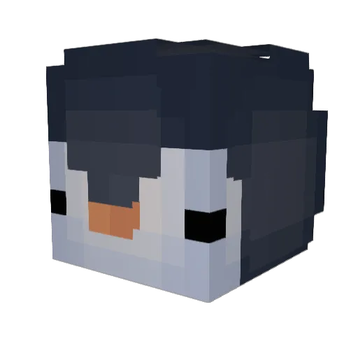 honzah2005 Minecraft avatar head, 3D render