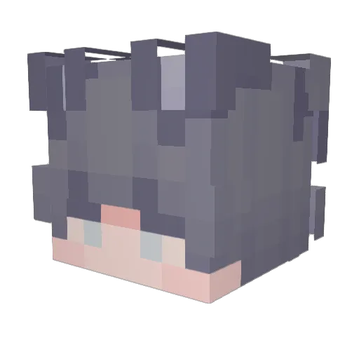 honziicek Minecraft avatar head, 3D render
