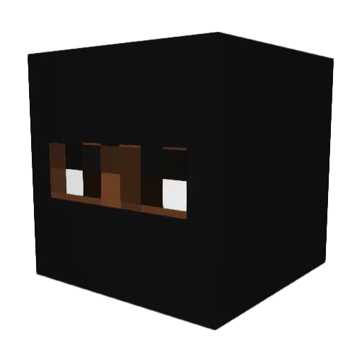 hoodtrophy7 Minecraft avatar head, 3D render